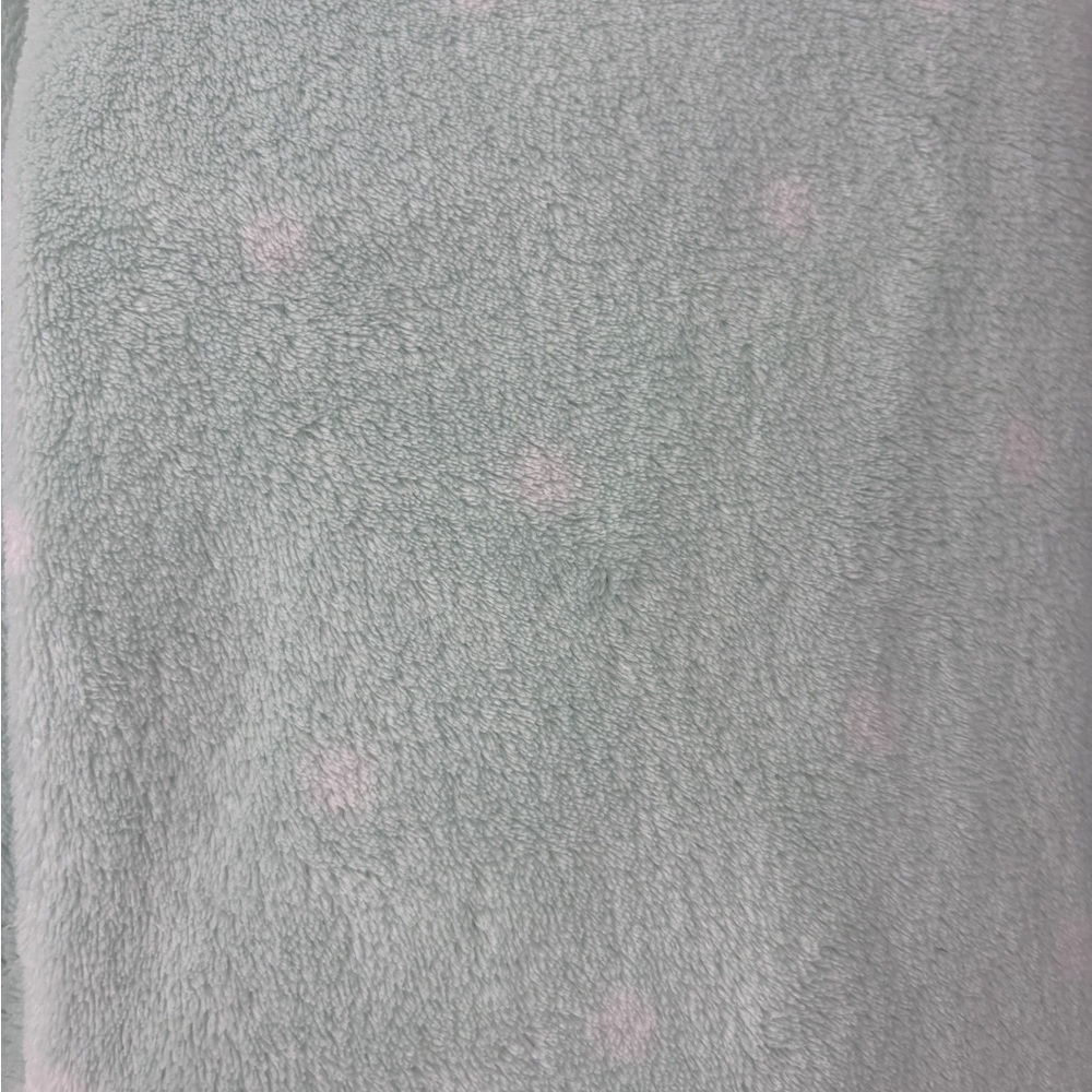 Lot of 4 Soft Polka Dot and elephants Baby Blankets - Picture 8 of 9